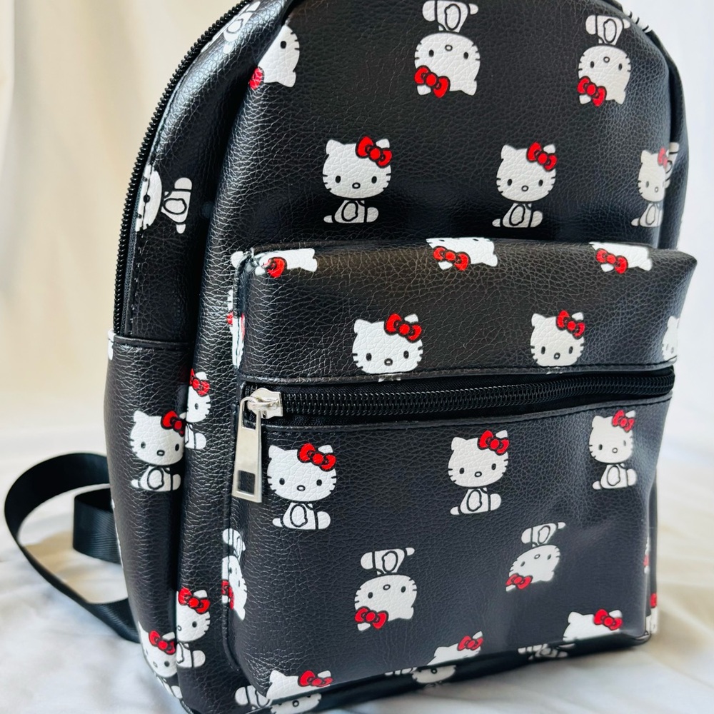 Hello Kitty Black Backpack